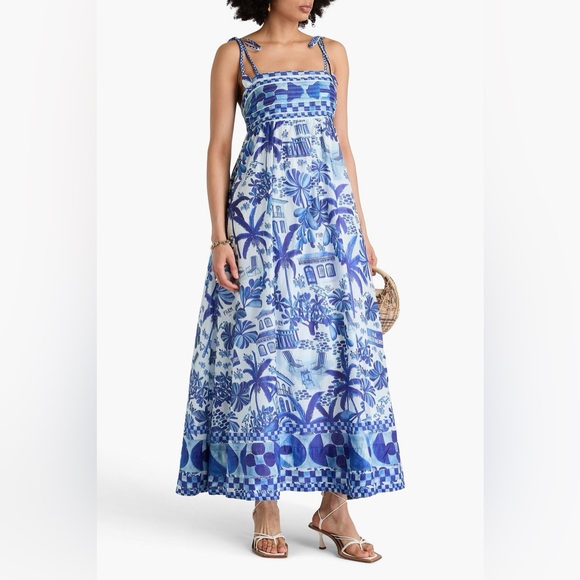 Farm Rio Sweet Rio Maxi Dress - Picture 8 of 9